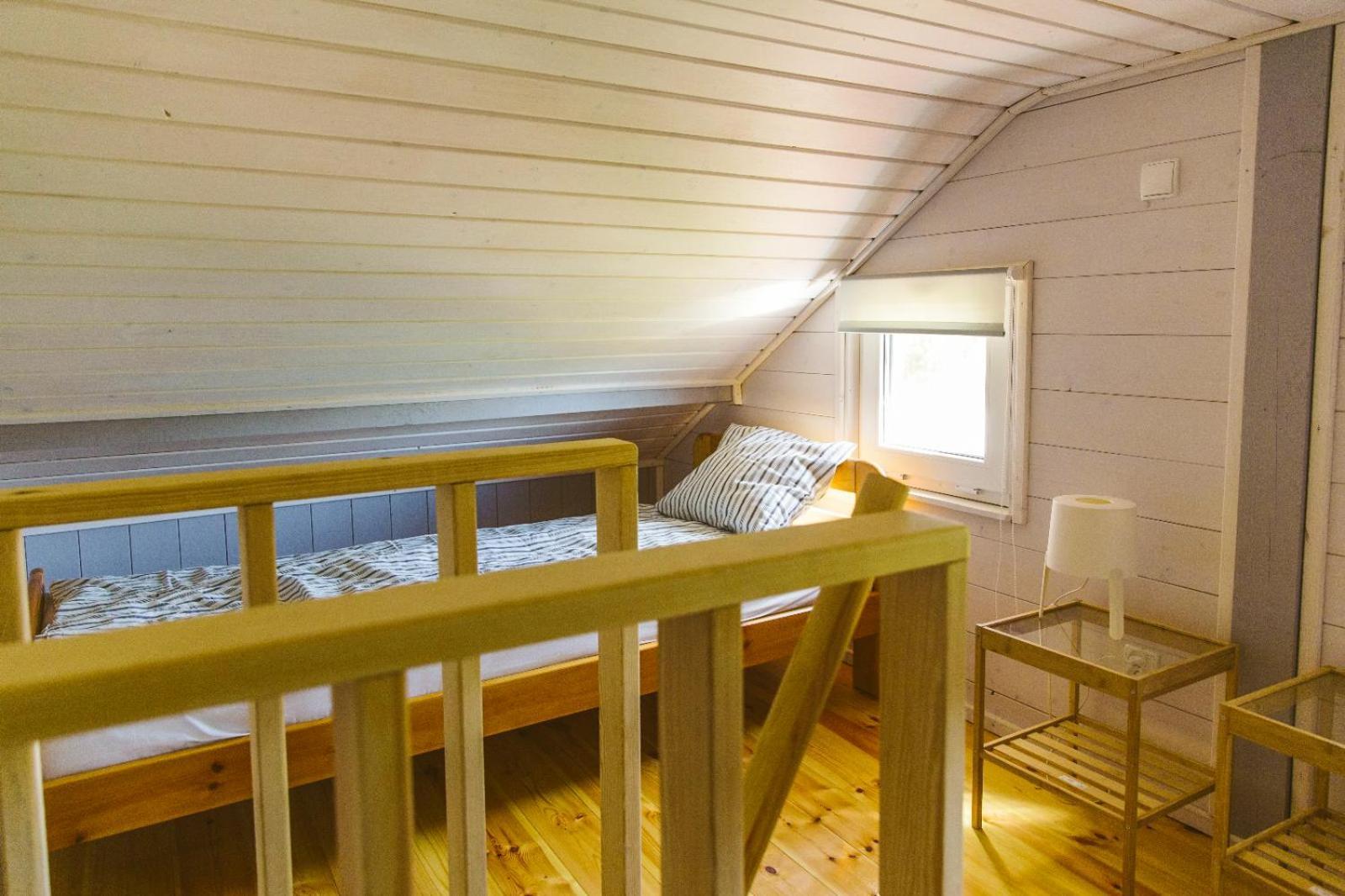 Surf Domki Habenda Z Sauna Ogrodowa Sarbsk Exterior photo