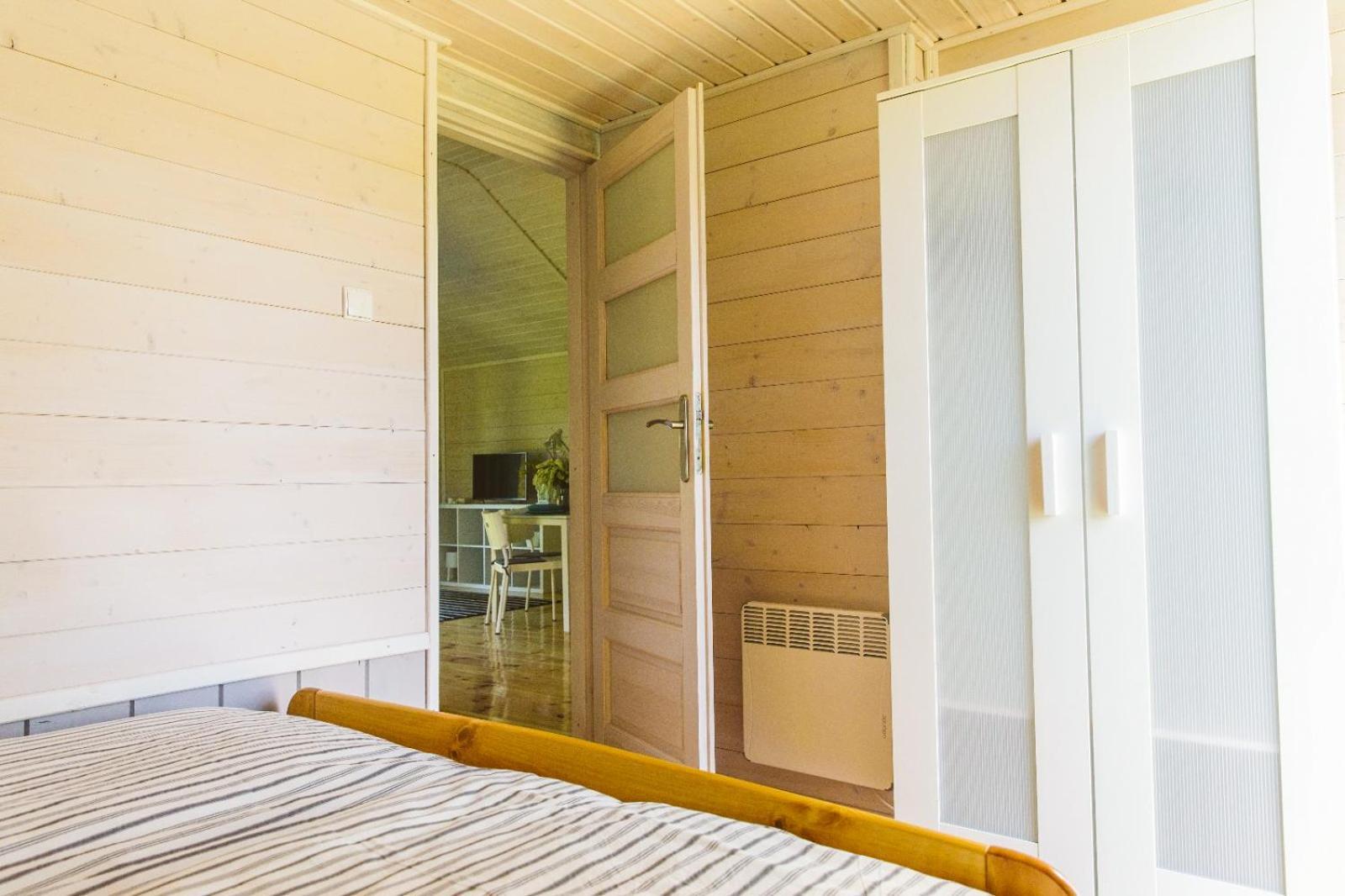 Surf Domki Habenda Z Sauna Ogrodowa Sarbsk Exterior photo