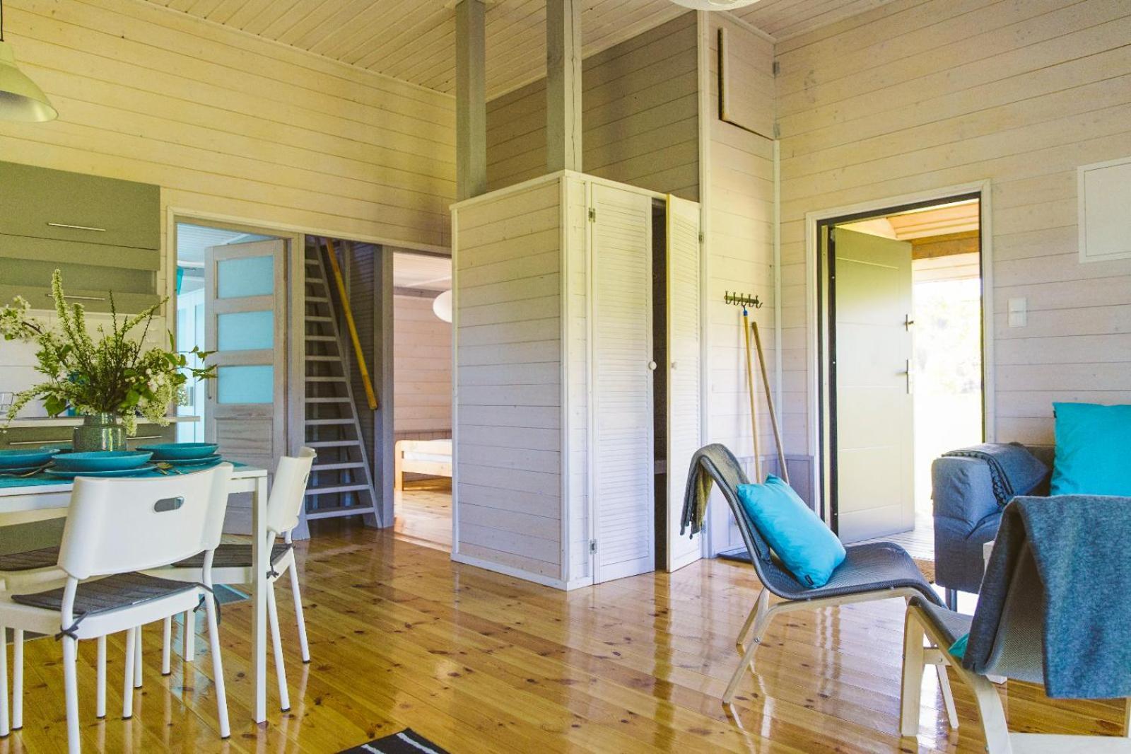 Surf Domki Habenda Z Sauna Ogrodowa Sarbsk Exterior photo