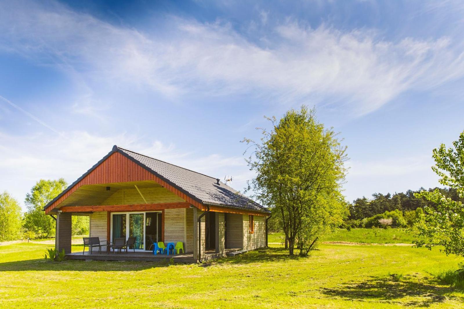 Surf Domki Habenda Z Sauna Ogrodowa Sarbsk Exterior photo