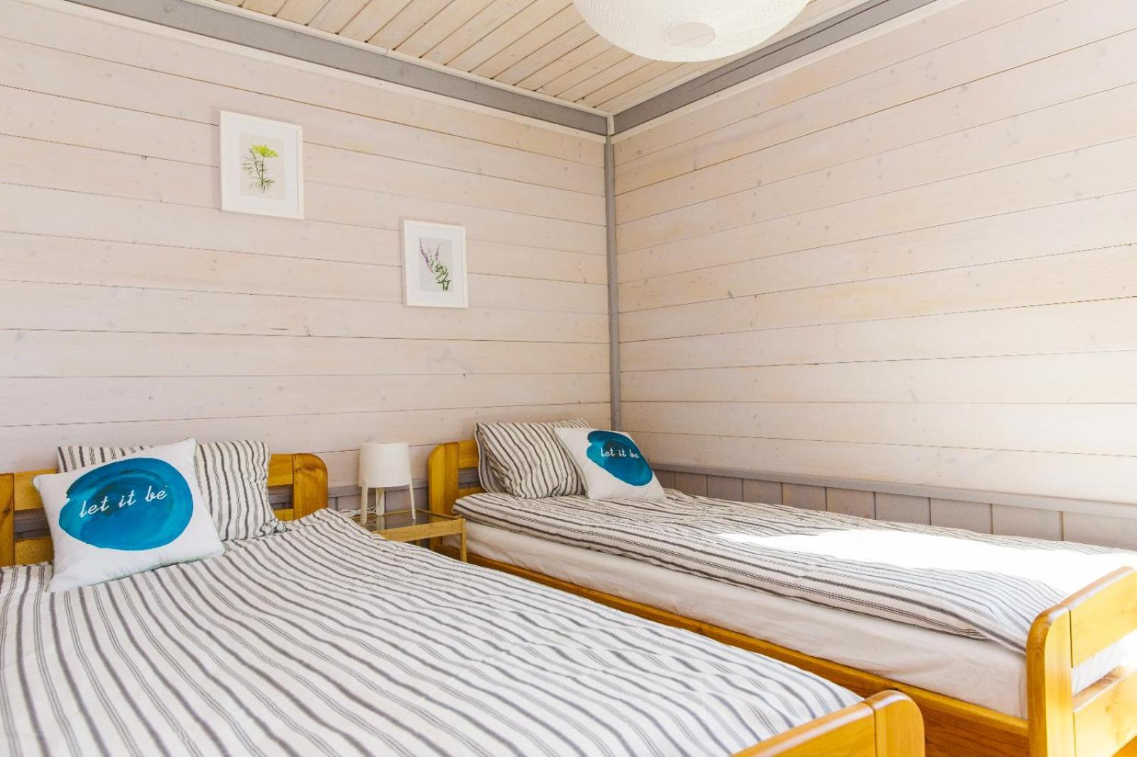 Surf Domki Habenda Z Sauna Ogrodowa Sarbsk Exterior photo