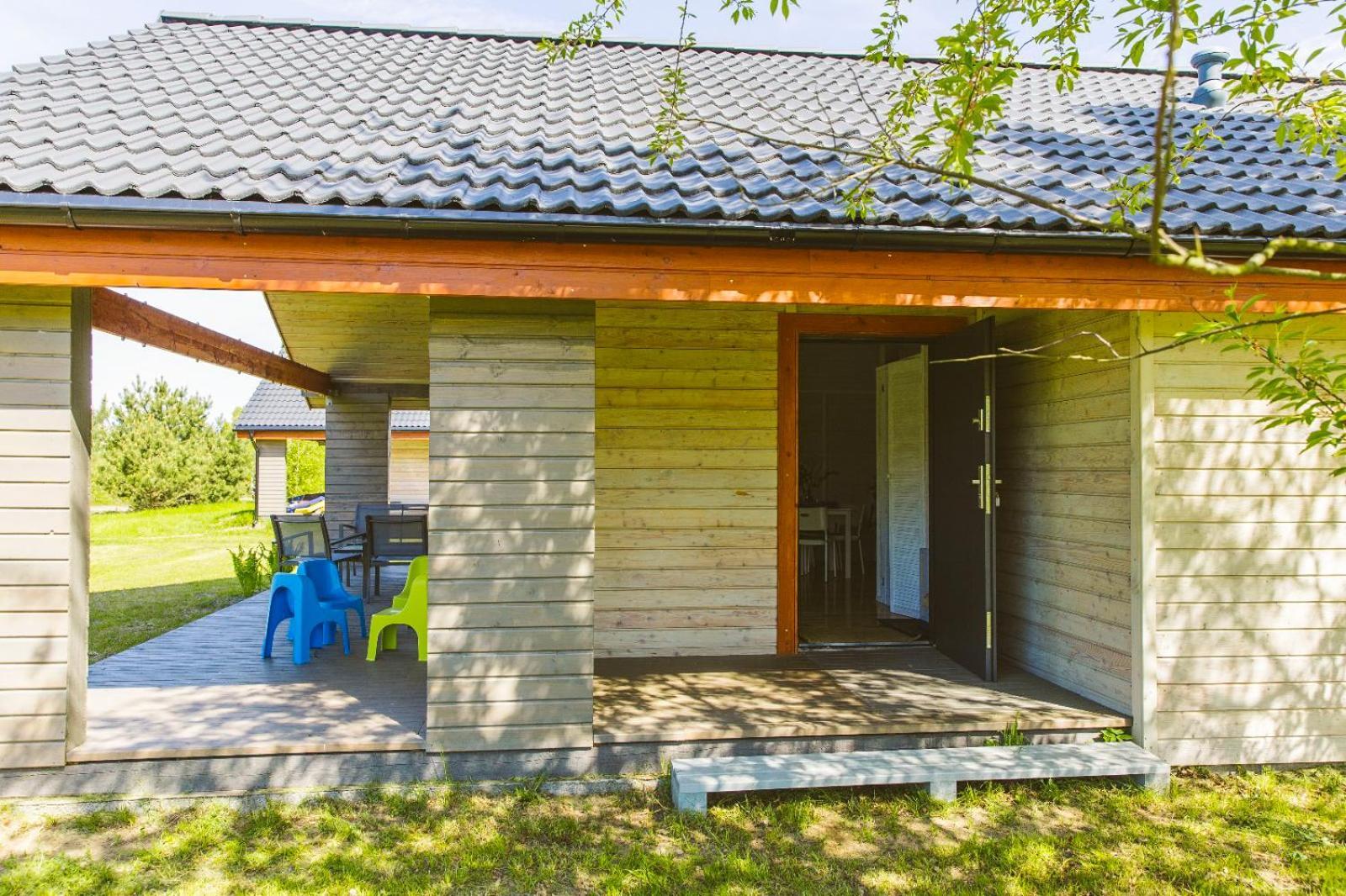 Surf Domki Habenda Z Sauna Ogrodowa Sarbsk Exterior photo