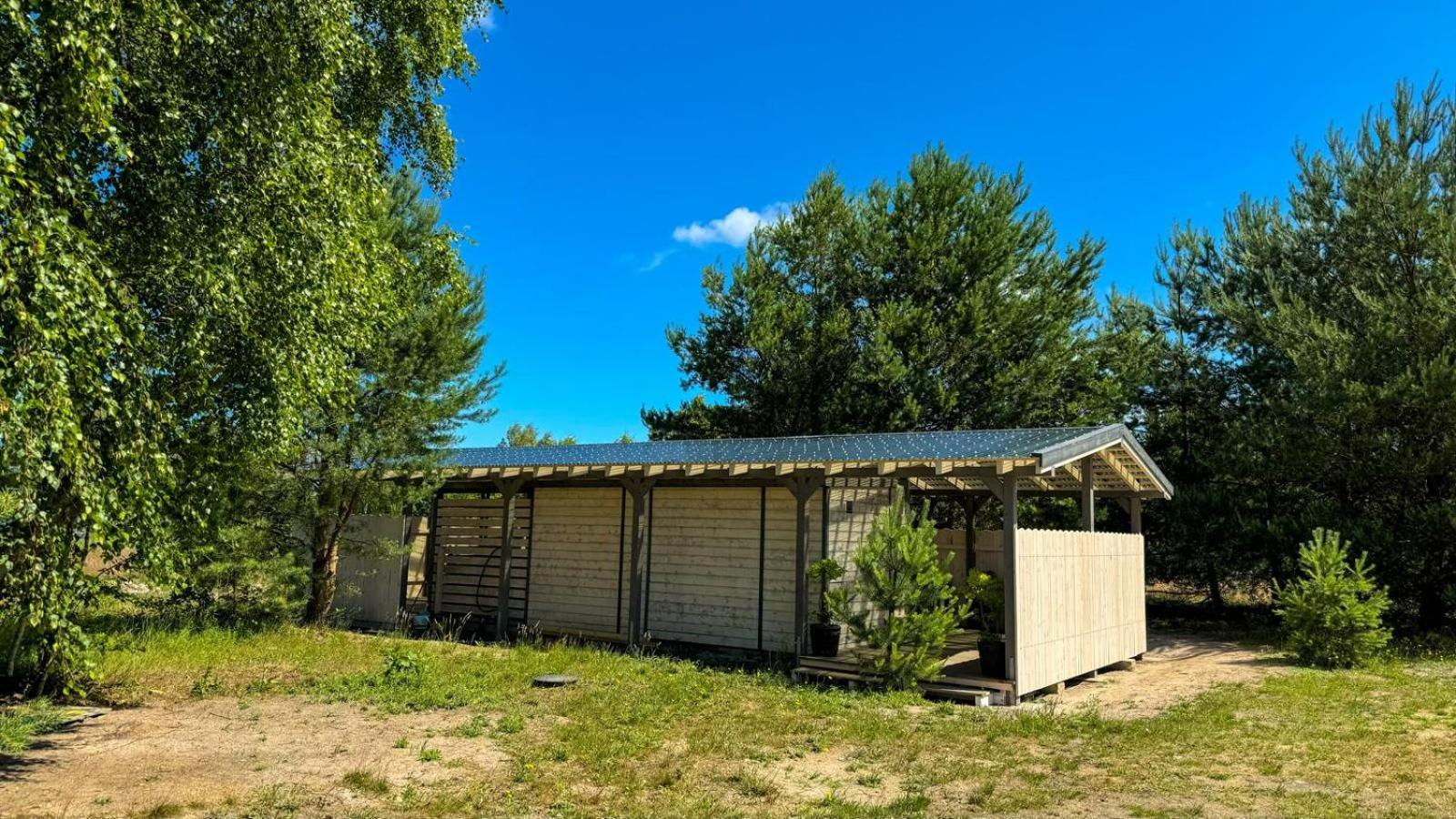 Surf Domki Habenda Z Sauna Ogrodowa Sarbsk Exterior photo