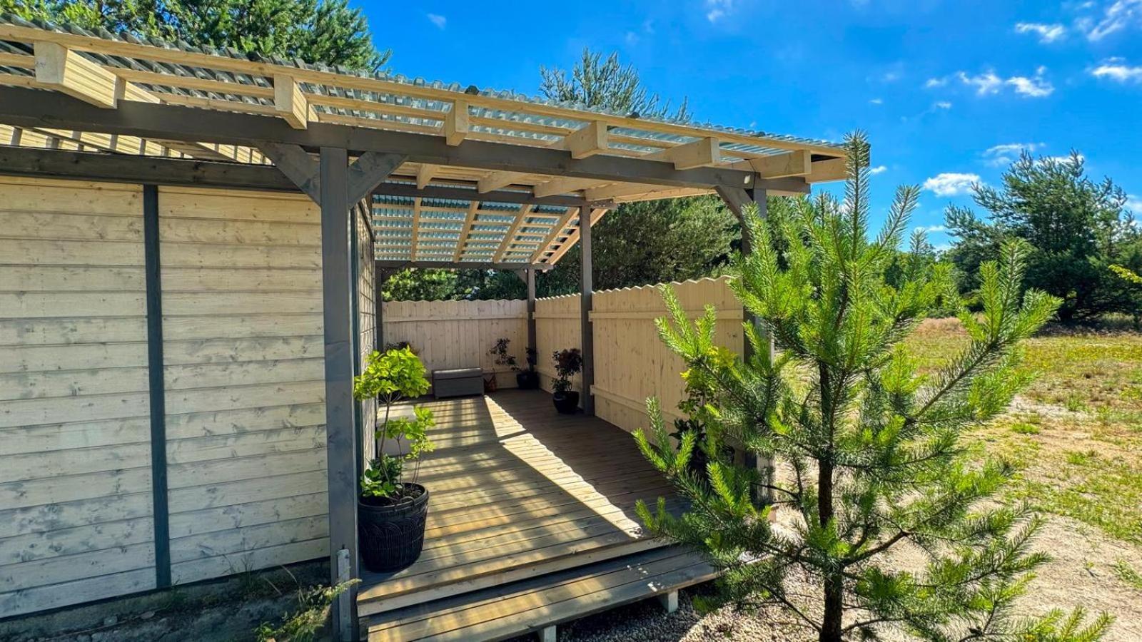 Surf Domki Habenda Z Sauna Ogrodowa Sarbsk Exterior photo